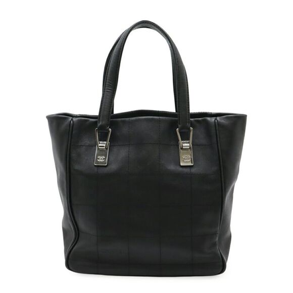 Chanel Lambskin Chocobar Tote Bag - Picture 1 of 8